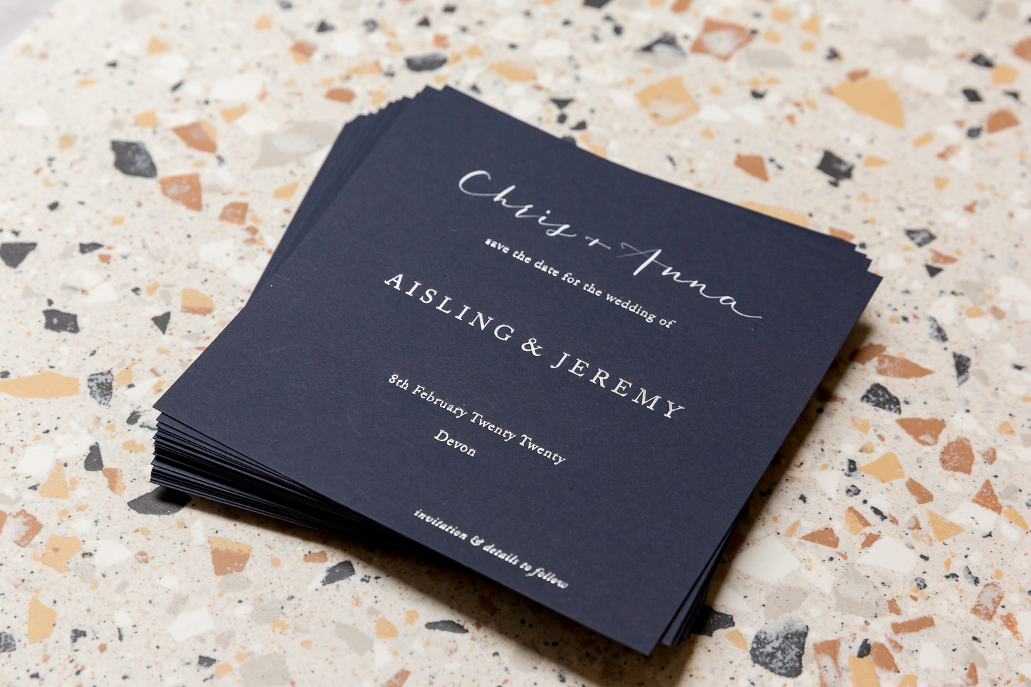 Save The Date Calligraphy - Calligraphy by Kiki page